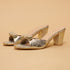 Amyra Textured Bow Heels
